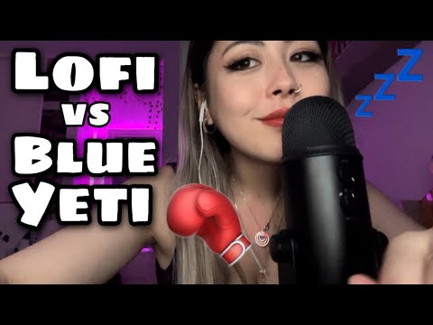 ASMR| Blue Yeti Vs Lofi (fast and aggressive) 😴🎧🥊