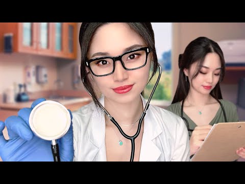 [ASMR] Doctor Yearly Exam & Nurse Checkup