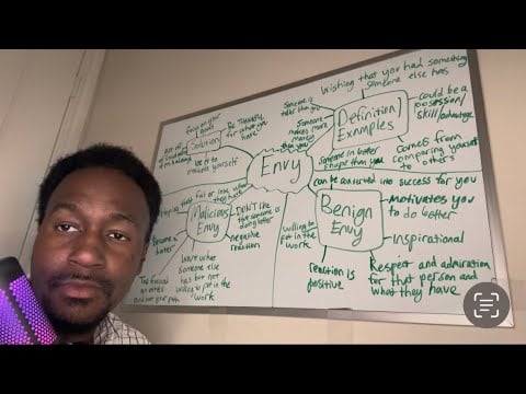 ASMR Whiteboard Lecture About BEING ENVIOUS 