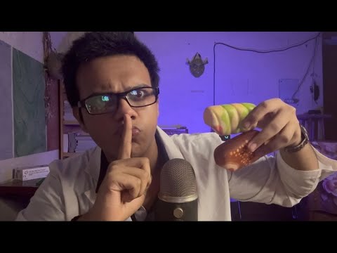 ASMR No Speaking only mouth sounds and triggers… for sleep 
