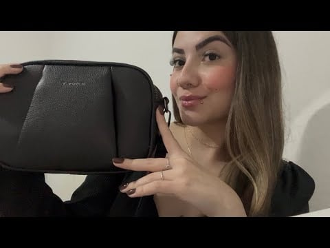 ASMR caseirinho o que tem na minha bolsa