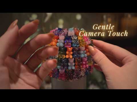 ASMR Gentle Camera Touch🎐 Soft Tapping & Scratching Sounds🌿(No Talking, No Mouth Sounds)