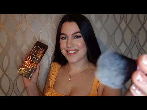 ASMR | Bestie does your autumn make-up 🍂 (Whispering, Personal Attention)