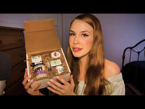 🌿ASMR🌿 Bath Product Unboxing ((100% Soft-Spoken Gift Box Show & Tell + Ramble - Crinkles, Minutiae))