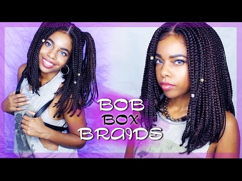 BOB BOX BRAIDS In 5 Minutes!!! ⎜Feeling Kinda Brandy-ish ♥