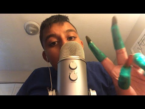 ASMR mic scratching