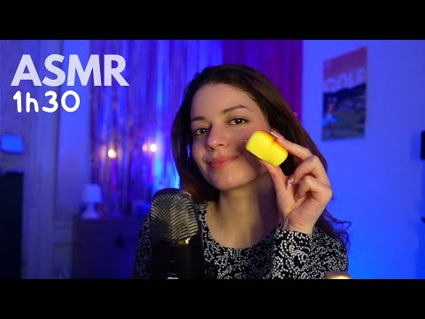 1H30 d'ASMR 💖: blabla, Culture Gé Quizz, triggers pour dormir !