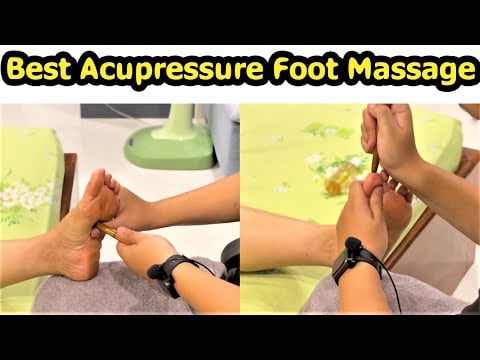 ASMR Final Part Foot Massage for Mommy - Relaxing Foot Massage with Acupressure Stick