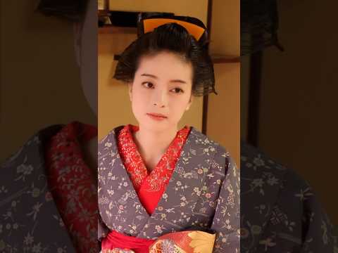 Traditional Japanese hairstyle and Kimono [Nihongami] #日本髪 #japanesetradition #kimono
