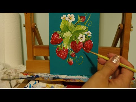 ASMR Como Comecei a Pintar  | Pinta e Fala #VozSuave