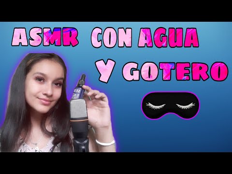 ASMR/ Agua y gotero😴😴❤/ Asmr LRM