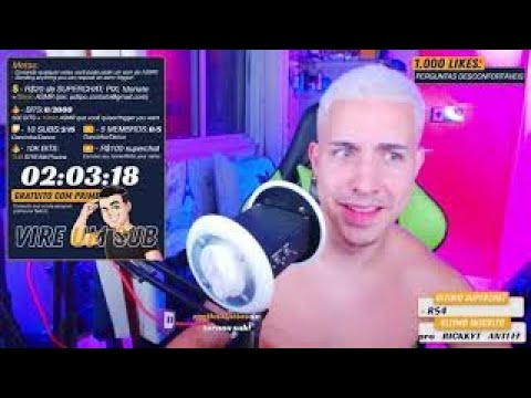 ASMR LIVE: VENHA DORMIR ANTES QUE ACABE!!