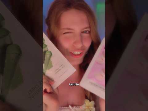 ✨Te Aplico Mascarilla Refrescante 🩵💦 #ASMR #skincare