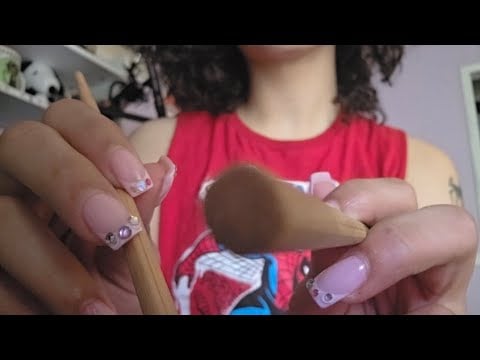 asmr poking you in the eye
