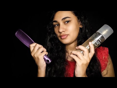 ASMR CASEIRO:TAPPING + SON DE TAMPINHAS E ESCOVA