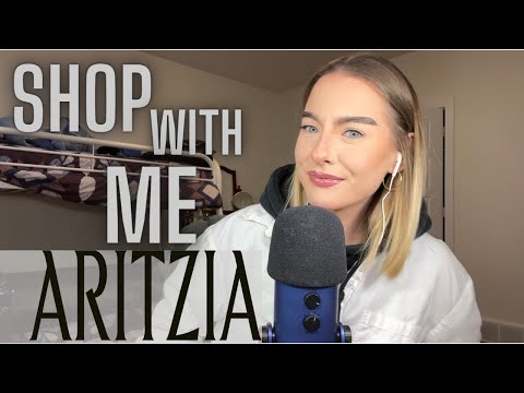 ASMR ✨ shop with me; Aritizia Spring Collection 2022