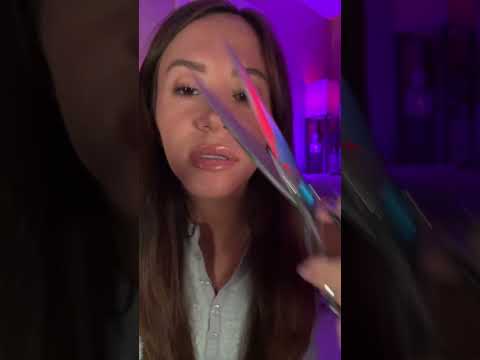 Quick Haircut For Relaxation 😴 #asmr