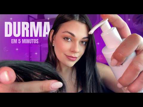 ASMR: Amiga Cuida do Seu Cabelo Na Festa Do Pijama 🪮👚