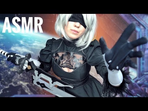 2B ПОЧИНИТ ТЕБЯ 🔧 Ремонт Робота Андроида 🤖 АСМР [FIXING YOU ASMR]