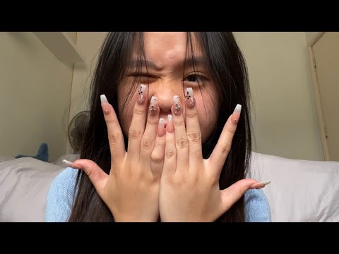 ASMR nail on nail tapping, scratching & clacking