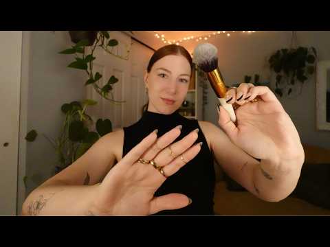ASMR BRAIN MASSAGE Mic Scratching & Face Brushing 🫠 ✨Flashback Friday