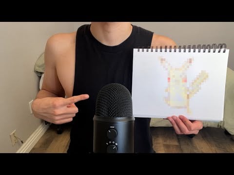 ASMR | Drawing Pokémon from memory