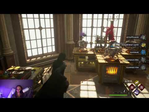 Playing Hogwarts Legacy Live!