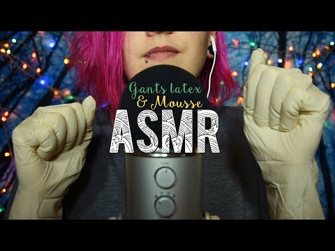 ASMR Français  ~ Latex Gloves & Shaving Cream TRIGGERS