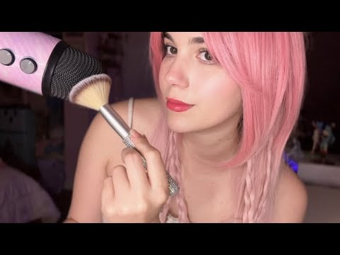 mic brushing ASMR