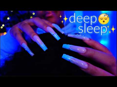 ASMR - HAIR PLAY FOR DEEP SLEEP 😴 (SCALP MASSAGE & TREATMENT ♡)