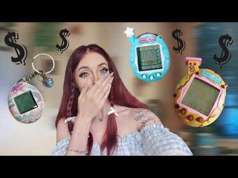 asmr ᯓᡣ𐭩 my embarrassingly expensive tamagotchi collection