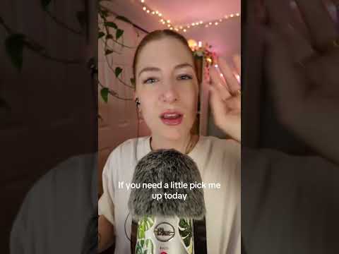 If you need a little pick me up today #asmr #asmrsounds
