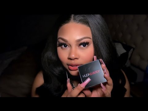 asmr| sephora + ulta haul (gum chewing, close whispers)