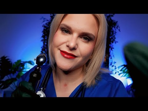 ASMR Doctor Check Up For Sinusitis In 4K!