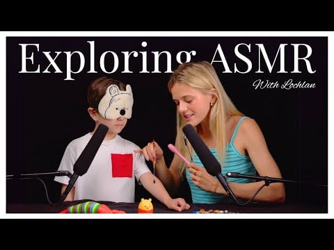 Exploring #ASMR With My Little Brother 🚀 Giving Him The Tingles 💤