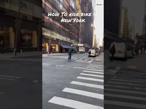 How To Ride Bike in New York