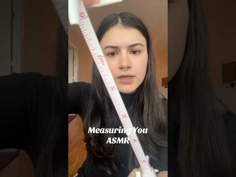 some REALLY quick measurements #asmr