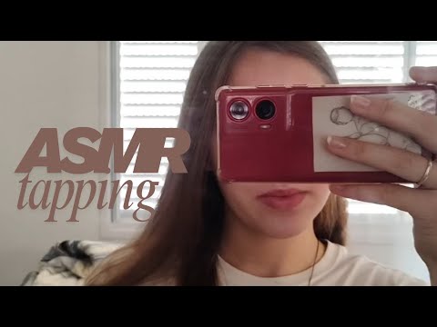 ASMR tapping em coisas aleatórias 