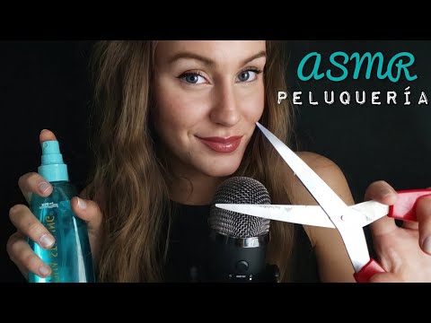 Roleplay PELUQUERÍA - Corte de Pelo LENTO y CALMADO ✂️ ASMR español