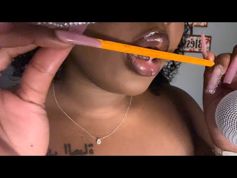 4K ASMR| Pencil Noms | Fall Asleep Instantly