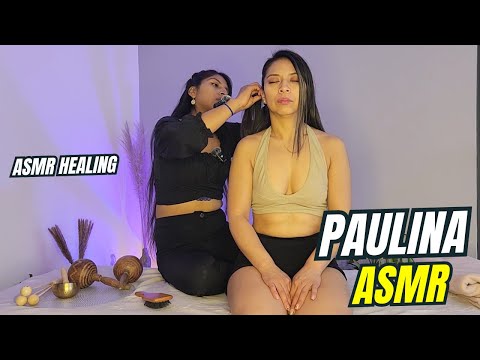 Spiritual Massage to Release Stress and Heal Your Mind ✨ | ASMR Energy Cleanse with Paulina