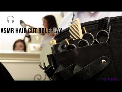 [ASMR] Haircut ★ Roleplay ★ [Personal Attention] [Scissors] [Spray bottle]