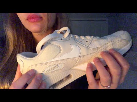 ASMR scratching & tapping on shoes