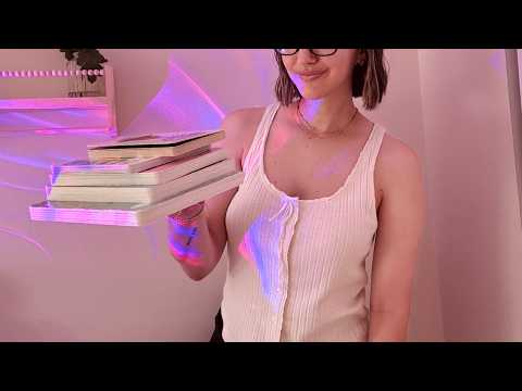 ASMR Library Roleplay ✨ Page Turning, Whispers, Best ASMR for DEEP SLEEP
