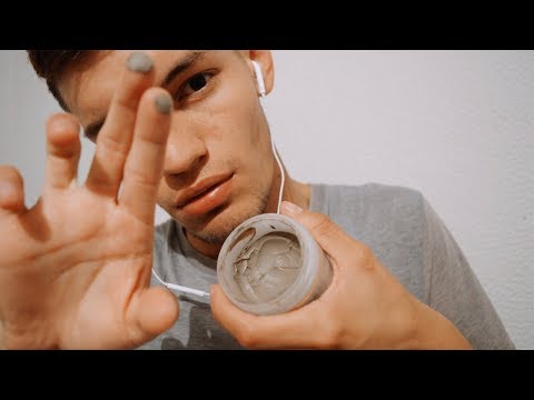 ASMR MASCARILLA PARA TU CARA ANTES DE DORMIR (Sonidos relajantes)