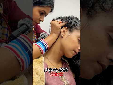ASMR Head Neck Massage For Better Sleep | Girl Fully Satisfied With Her Massage | Masseuse DoLL