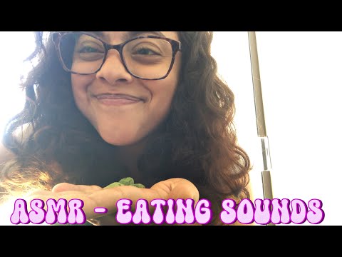 ASMR - Barulinhos crocantes de mastigação