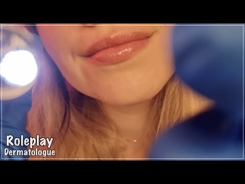 ASMR FRANÇAIS 🌸 ROLEPLAY DERMATOLOGUE - ANALYSE ET TRAITEMENT DE LA PEAU