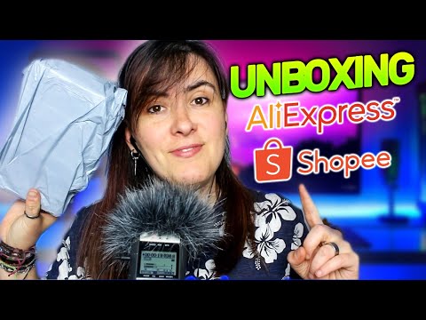 ASMR HAUL Aliexpress y Shopee con SUSURROS en Español #6 ► Zeiko ASMR