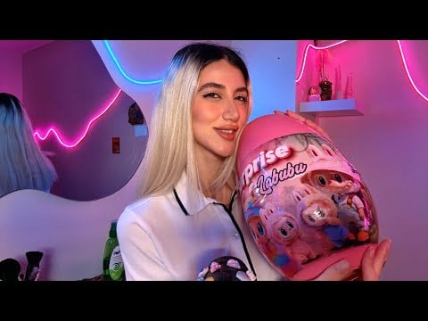 ASMR / بزرگ ترین تخم مرغ شانسی که تا حالا باز کردم!😱 فکر میکنی داخلش چی بود؟👀🥚